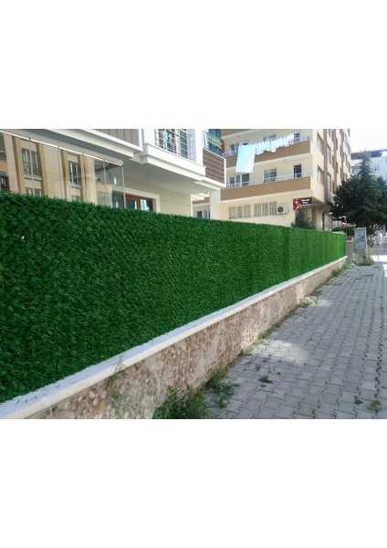 Çit Grass 100 cm x 10 M Çimli Çit Uv Korumalı