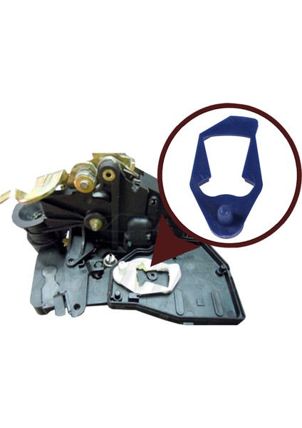 Mercedes ML W163 1997-2005 İçin 2 Adet Sağ ve Sol Kapı Kilidi Onarım Klipsi fiyatları