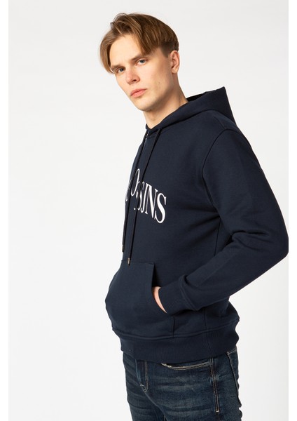 Vigoss Jeans Kapüşonlu  Baskılı  Erkek Sweatshirt 62047-30034