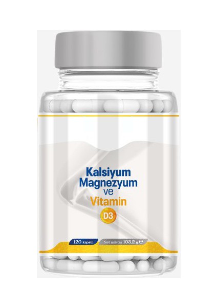 Kalsiyum Magnezyum ve Vitamin D3