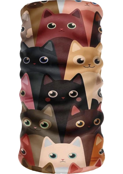 ® DeCollar Mini Cats Boyunluk Bandana Balaclava