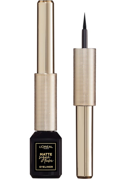 Matte Signature Eyeliner 01 Ink - Siyah