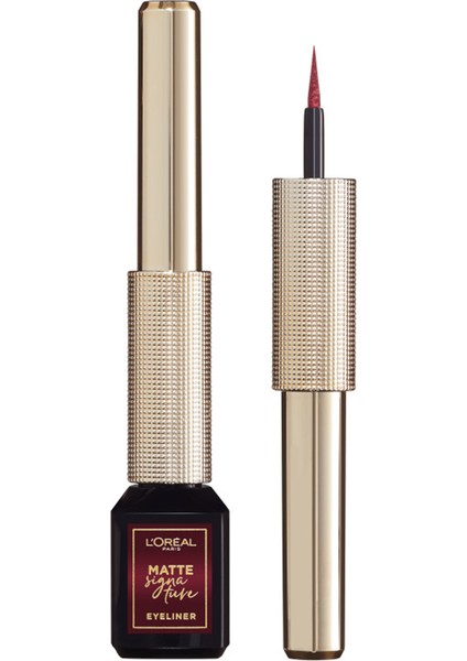 Matte Signature Eyeliner 05 Burgundy - Bordo