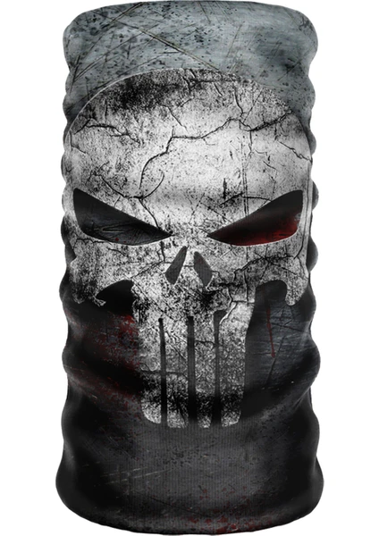 ® DeCollar Skull The Punisher Boyunluk Bandana Balaclava 