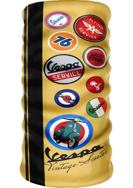® Extreme Vespa Boyunluk Bandana Balaklava Saç Bandı