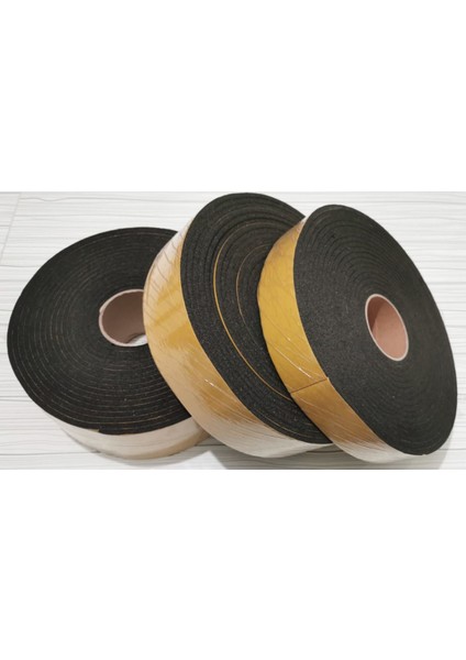Kauçuk Bant 6 mm x 75 mm x 10 M Oto Ses Yalıtım