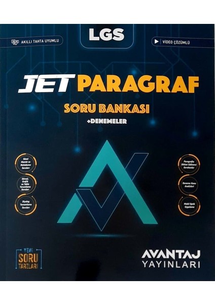 8. Sınıf LGS Jet Paragraf Soru Bankası Deneme