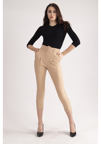 Kadın Bej Pantolon 0303553.55