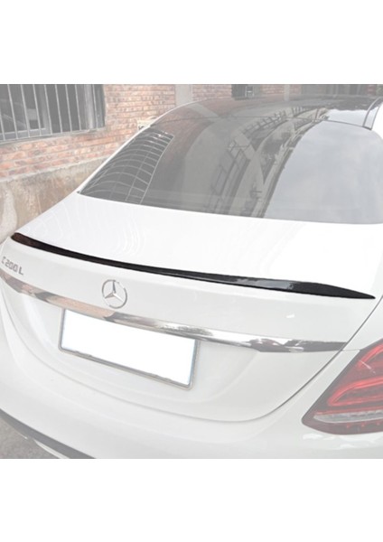 Mercedes Tuning W205 Boyalı Piona Black Boyalı Spoyler/spoiler