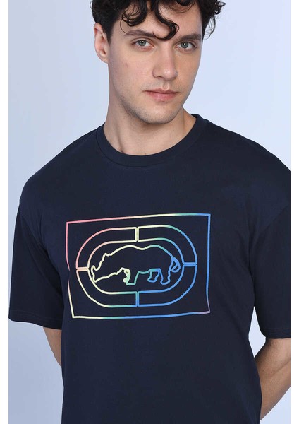 Ecko Unltd Edwards Lacivert Erkek Bisiklet Yaka Tshirt fiyatları