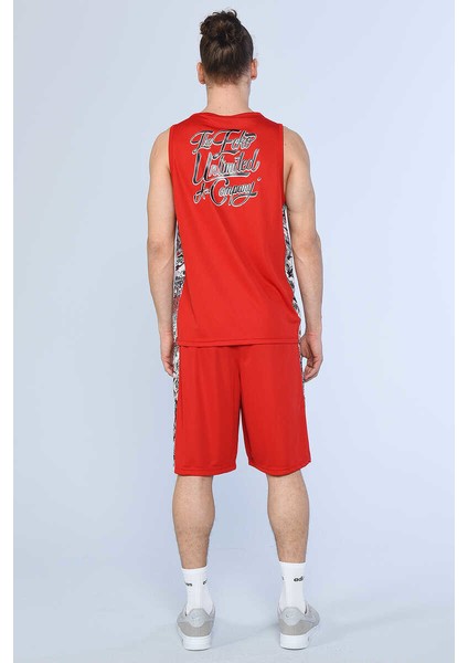 Ecko Unltd Powder Kırmızı Erkek Bisiklet Yaka Atlet