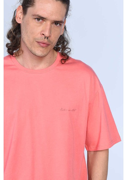 Ecko Unltd Foster Pembe Erkek Bisiklet Yaka Tshirt