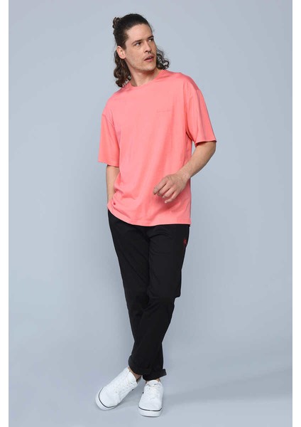 Ecko Unltd Foster Pembe Erkek Bisiklet Yaka Tshirt