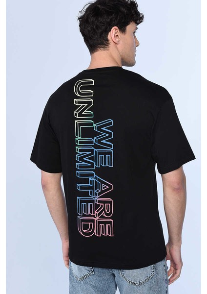 Ecko Unltd Edwards Siyah Erkek Bisiklet Yaka Tshirt