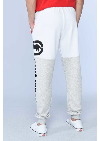Ecko Unltd Freya Beyaz Erkek Parçalı, Baskılı Eşofman Alt