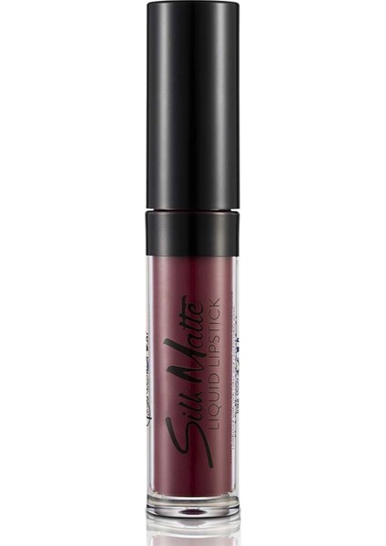 Silk Matte Liquid Lipstick Dark Violet