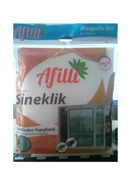 ACY STORE 100 x 150 cm Hazır Kesilebilir Pencere Sinekliği 4 mt Cırt Bantla Birlikte Pratik Kullanışlı Hazır Sineklik