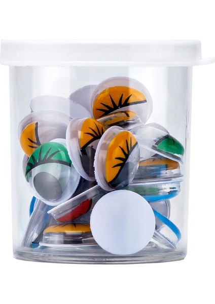 Oynar Göz 12 mm Renkli 40'li Kutu BR-686