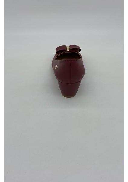 De Scarıo 162 Bordo Dolgu Günlük Ayakkabı modelleri