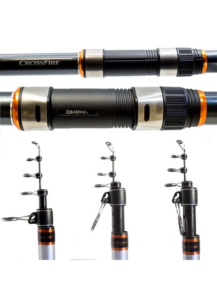Crossfire 4.20M 100-250GR Tele Surf Olta Kamışı fiyatları