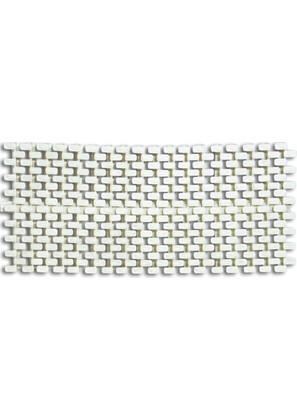 Havuz Taşma Izgarası 25 cm 10 Metre Tek Geçme Grif Desen Wf