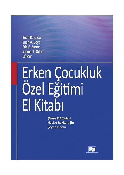 Erken Çocukluk Özel Eğitimi El Kitabı