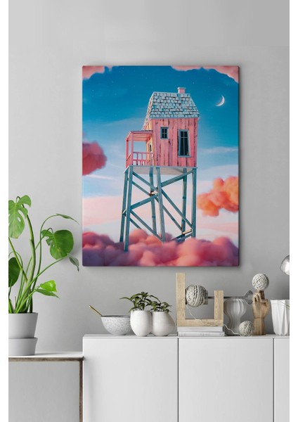 Canvas Gökyüzü Kulübe Tablo 0012