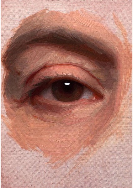 Canvas Yağlı Boya Göz Tablo 0026