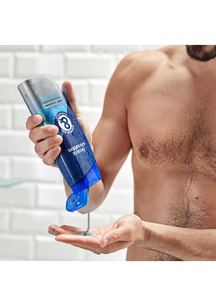 Duş Jeli ve Şampuan Deep Cleansing 360 ml x 3