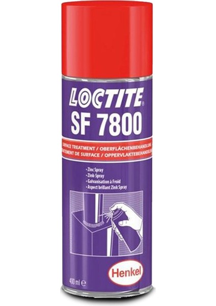 Loctıte Sf 7800 Çinko Galvaniz Sprey 400 ml