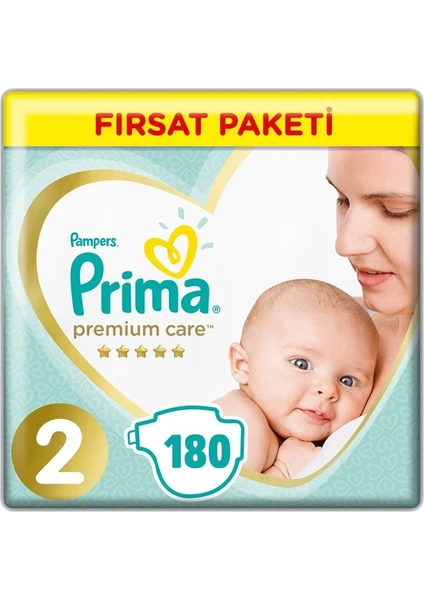 Premium Care Fırsat Paketi 2 Beden 180'LI