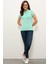 Kadın Mint Basic T-Shirt 50234714-VR090 4