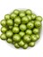 18 mm Mat Metalık Yeşil Boncuk Takı ve Aksesuar 100 gr ~28 Adet Boncuk 2