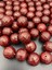 20 mm Mat Bordo Dünya Model Boncuk 100 gr ~20 Adet Boncuk 1