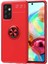 Caseworld Samsung Galaxy A52 Kılıf Renkli Yüzüklü Manyetik Silikon Kapak Kırmızı - Kırmızı 1