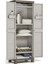 Nette Kaçmaz 5 Zeminli Mutfak Banyo Balkon Bahçe Malzeme Dolabı Plastik Dolap Kiler 65X45X182 cm 1