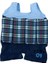 Erkek Çocuk Yüzme Öğreten Mayo Tartan 1