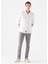 Erkek Jake Gri Gabardin Pantolon 0042231022 2