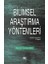 Bilimsel Araştırma Yöntemleri 1