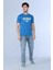 Ecko Unltd Pınk Mavi Erkek Bisiklet Yaka Tshirt 2