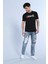 Ecko Unltd Tobın Siyah Erkek Bisiklet Yaka Tshirt 4