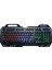 V1 RGB Işıklı Metal Yüzey Türkçe Q Kablolu Gaming Klavye 1