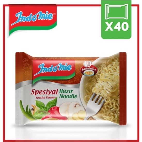 Indomıe Paket Spesiyal Noodle 75 gr x 40