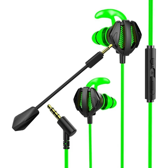 Rampage RM-K26 Ratle 3,5mm Gaming Yeşil Kulak Içi Mikrofonlu Kulaklık