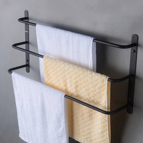 Abronya Metal Askı Banyo Havlu Askısı Banyo Aksesuarları Havlu Standı