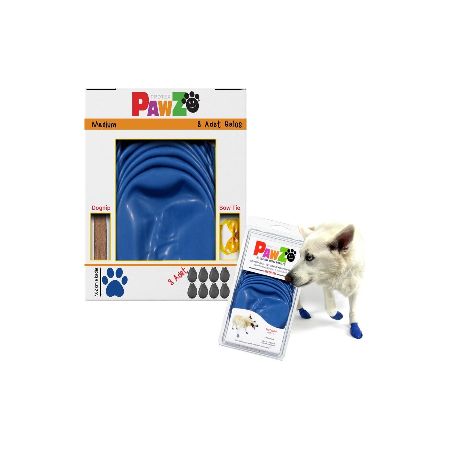Pawz Su Gecirmez Mavi Kopek Galosu Kopek Ayakkabisi M 7 62 Fiyati