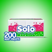 Solo Peçete 200'lü x 4'lü