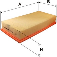 Filtron Citroen C5 I Break 3.0 V6 2001-2004 Filtron Hava Filtresi