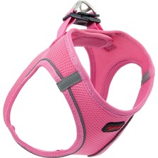 Tailpetz Airmesh Pembe Göğüs Tasması
