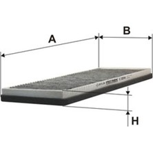 Filtron Vw Passat 2.8 2000-2005 Karbonlu Polen Filtresi
